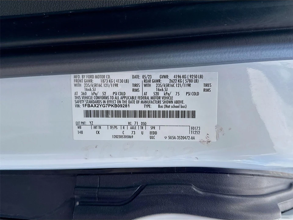 2023 Ford Transit - Image 16 of 21