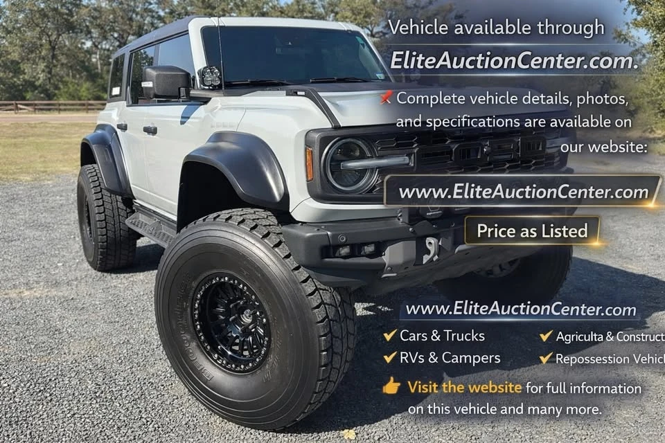 2023 Ford Bronco Raptor 6th Gen - Image 2 of 5