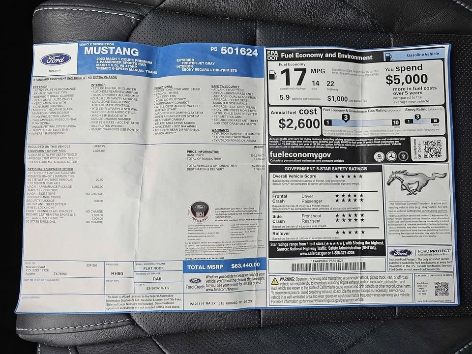 2023 Ford S550 Mustang - Image 10 of 10