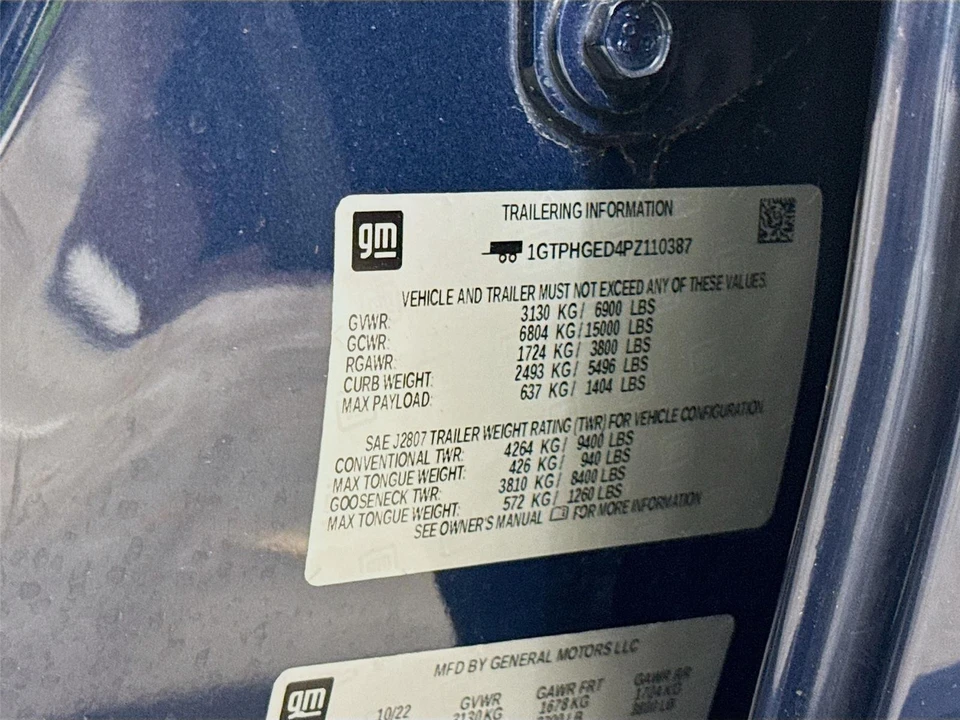 2023 GMC Sierra 5th Gen - Image 14 of 14