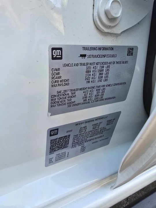 2023 GMC Sierra 5th Gen - Image 21 of 21