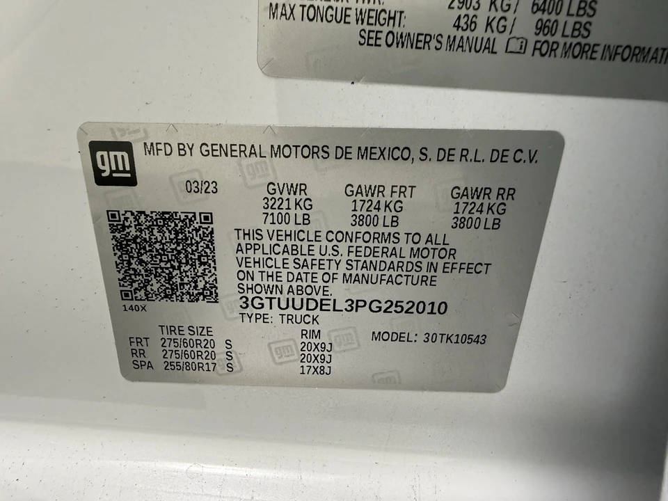 2023 GMC Sierra 5th Gen - Image 20 of 21