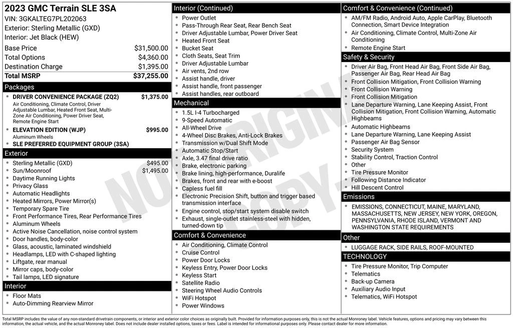 2023 GMC Terrain - Image 7 of 12