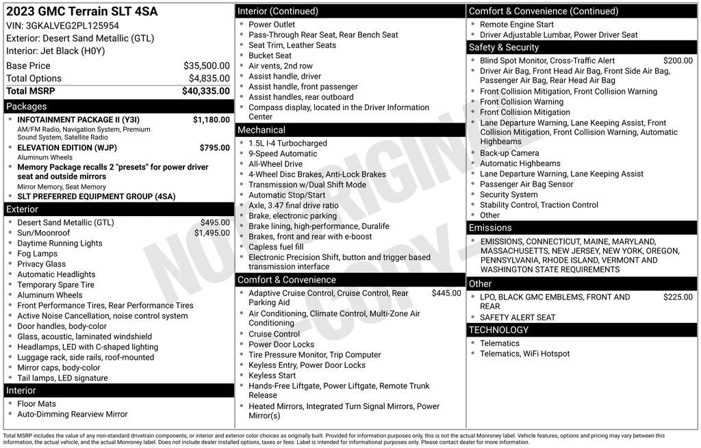 2023 GMC Terrain - Image 6 of 12