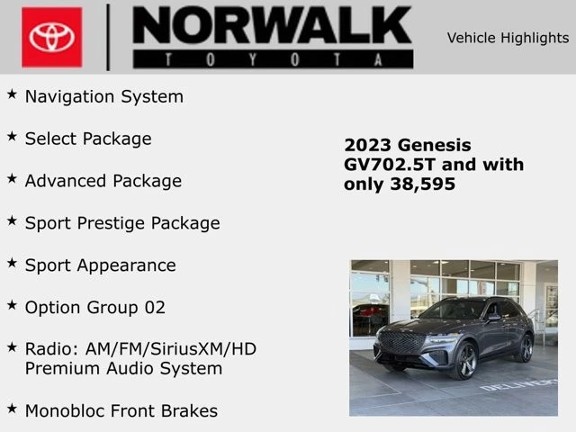 2023 Genesis GV70 - Image 10 of 21