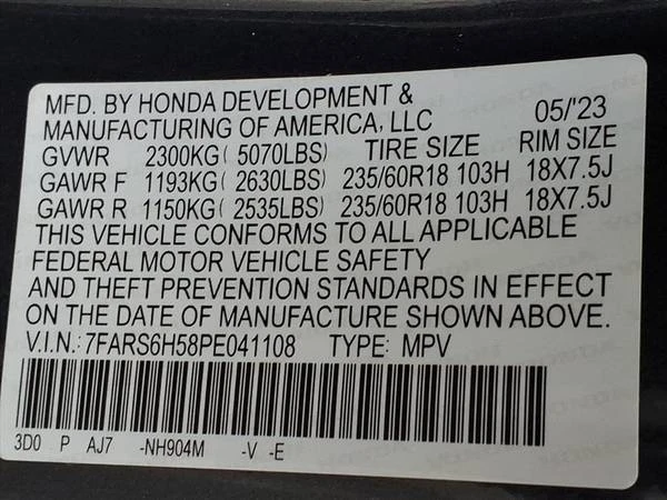 2023 Honda CR-V 6th Gen - Image 6 of 20