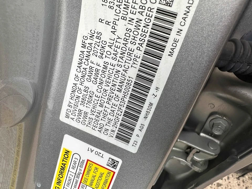 2023 Honda Civic 11th Gen - Image 15 of 15