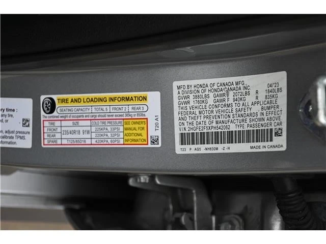 2023 Honda Civic 11th Gen - Image 18 of 18