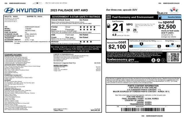 2023 Hyundai Palisade - Image 3 of 21
