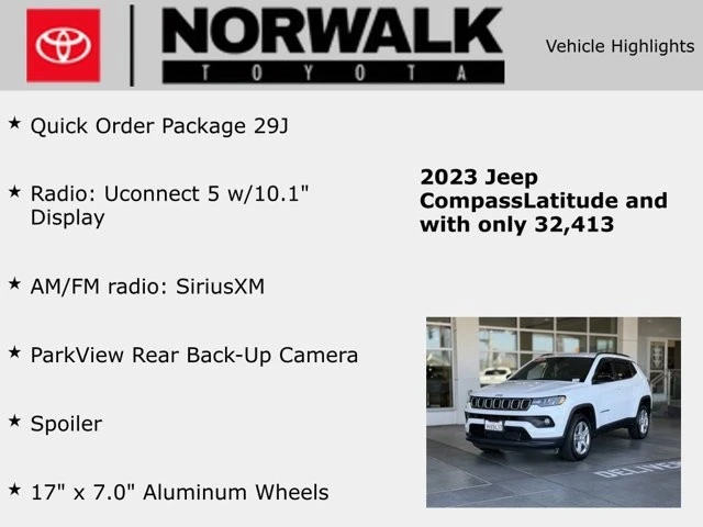 2023 Jeep Compass - Image 10 of 21