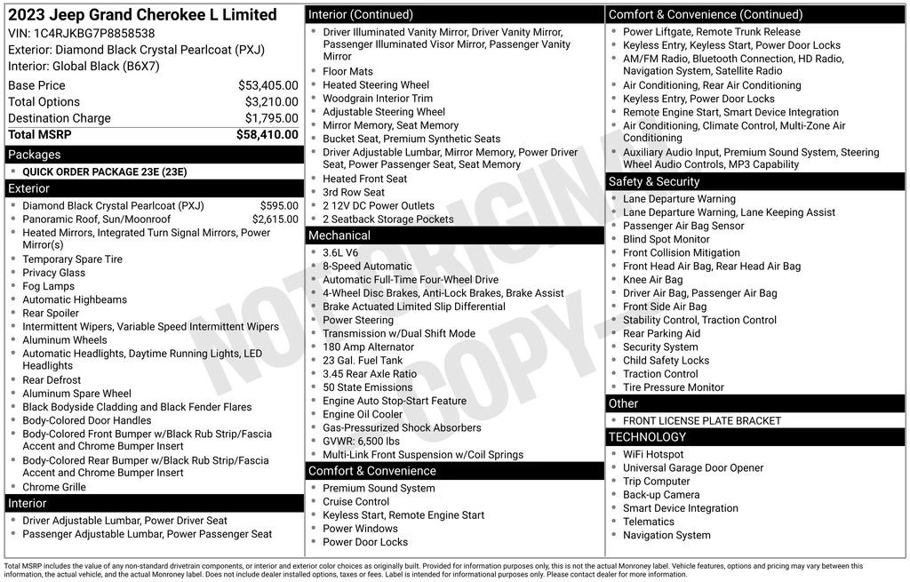 2023 Jeep WL Grand Cherokee - Image 4 of 31