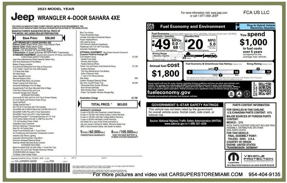 2023 Jeep JL Wrangler - Image 3 of 20