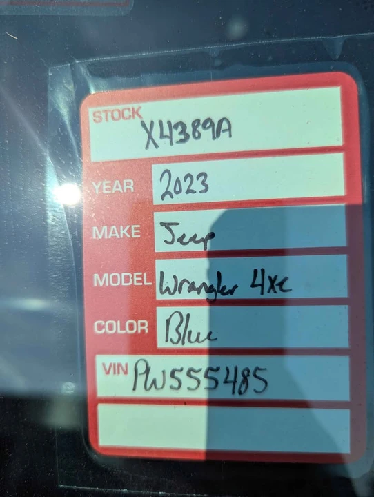 2023 Jeep JL Wrangler - Image 9 of 9