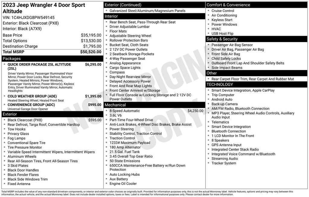 2023 Jeep JL Wrangler - Image 4 of 31