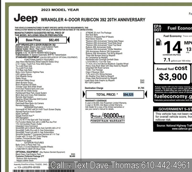 2023 Jeep JL Wrangler - Image 2 of 21