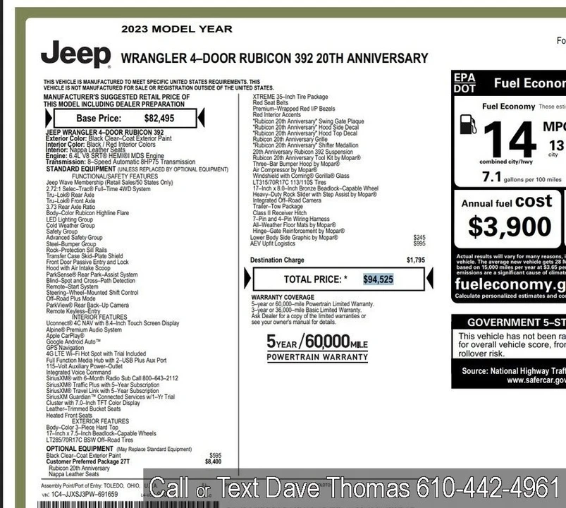 2023 Jeep JL Wrangler - Image 2 of 21