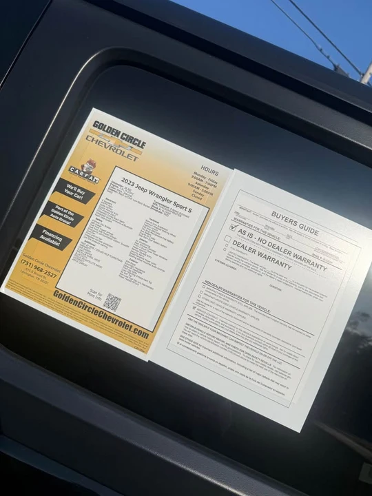 2023 Jeep JL Wrangler - Image 6 of 6