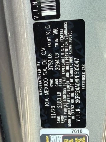 2023 Kia Forte - Image 16 of 21
