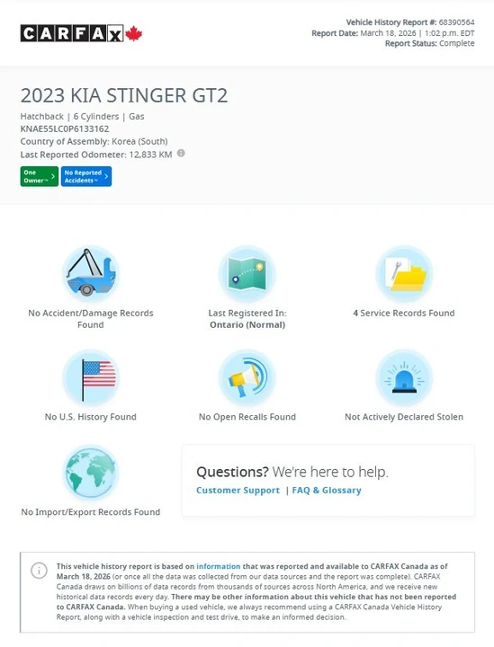 2023 Kia Stinger GT - Image 2 of 17