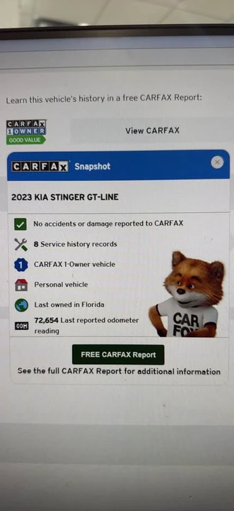 2023 Kia Stinger - Image 8 of 8