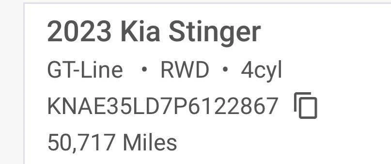 2023 Kia Stinger - Image 6 of 6