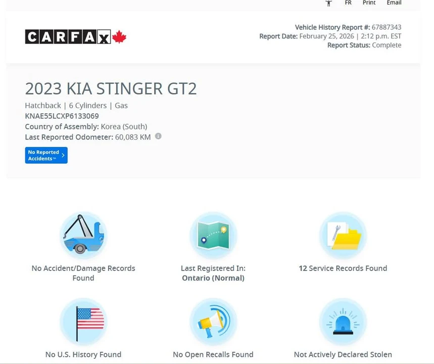 2023 Kia Stinger GT - Image 20 of 20
