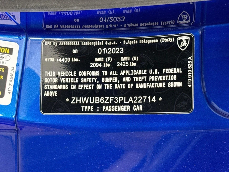 2023 Lamborghini Huracan LP640-4 EVO - Image 25 of 26