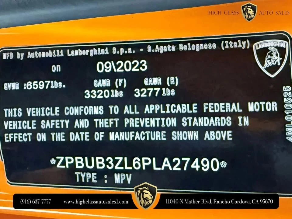 2023 Lamborghini Urus S - Image 20 of 20