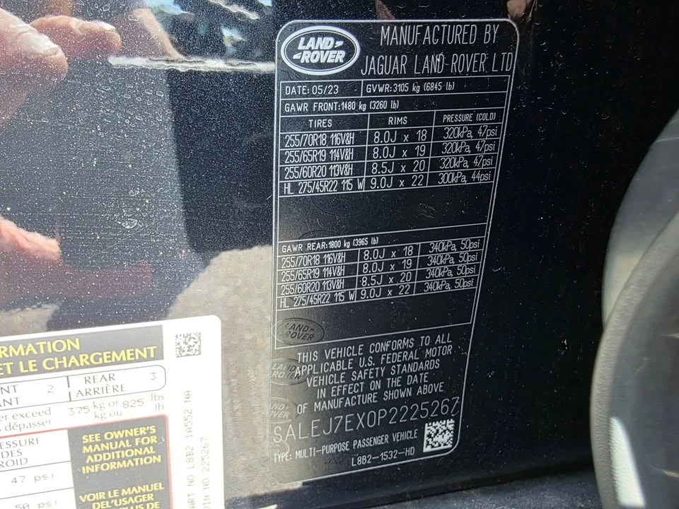 2023 Land Rover Defender L663 - Image 10 of 10