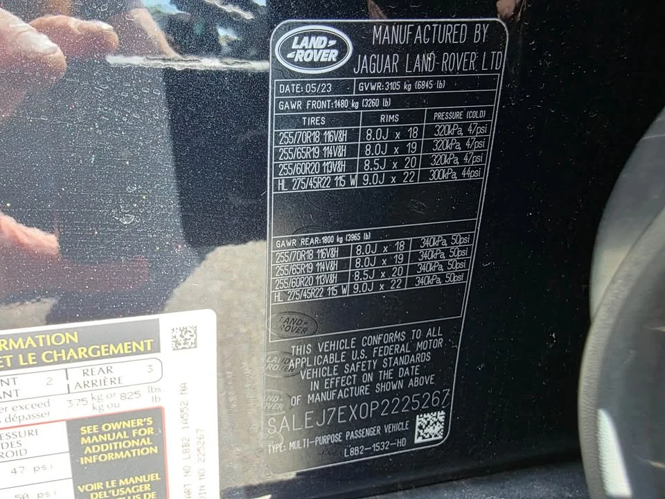 2023 Land Rover Defender L663 - Image 10 of 11