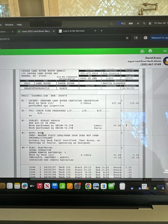 2023 Land Rover Range Rover L460 - Image 21 of 21