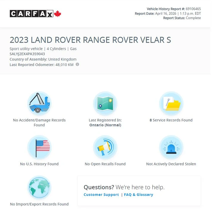 2023 Land Rover Range Rover Velar - Image 7 of 8