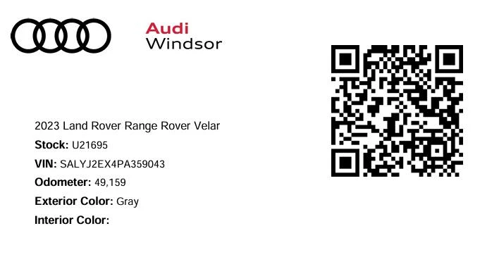 2023 Land Rover Range Rover Velar - Image 6 of 8