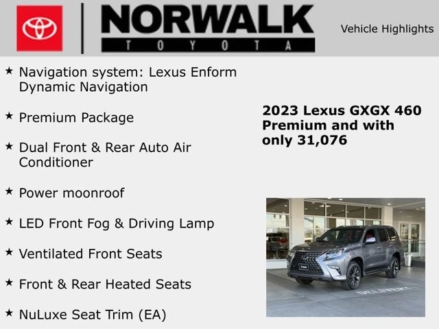 2023 Lexus GX 3rd Gen - Image 10 of 12