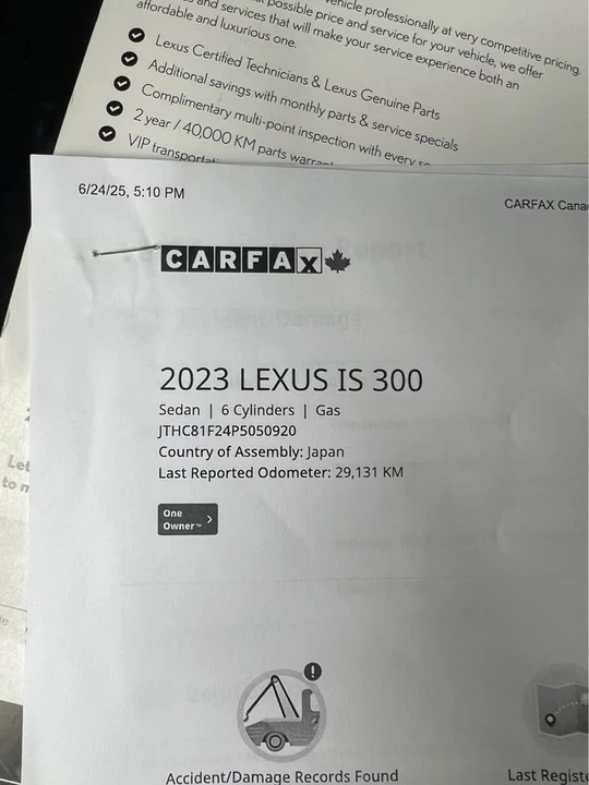 2023 Lexus IS 3rd Gen - Image 7 of 10