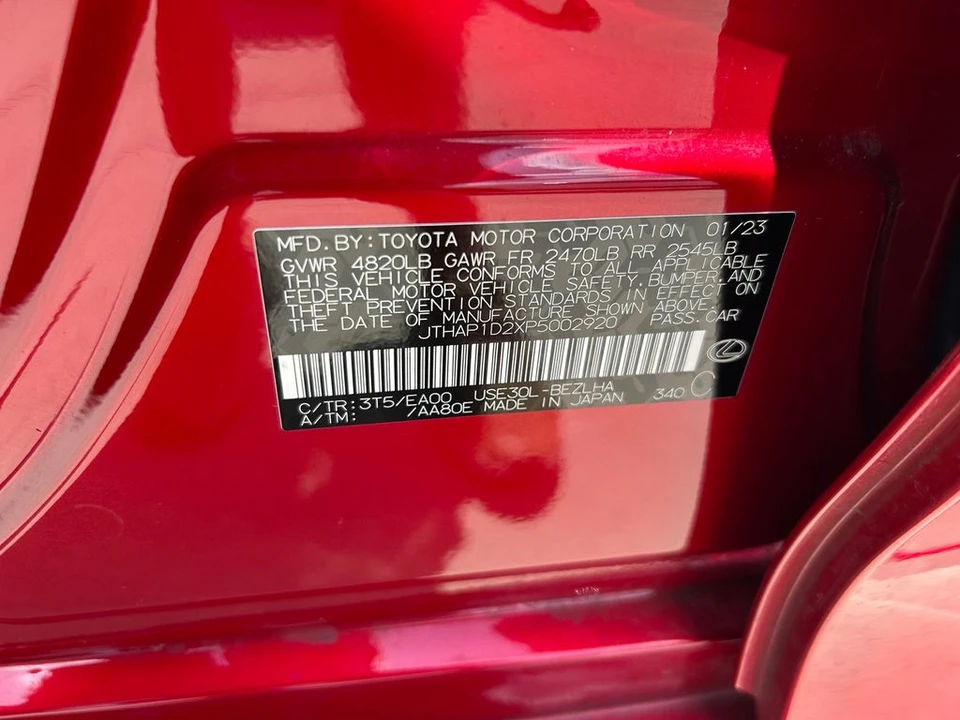 2023 Lexus IS 3rd Gen - Image 10 of 31