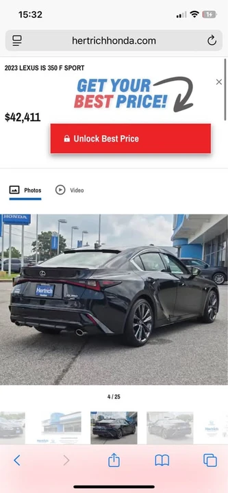 2023 Lexus IS 3rd Gen - Image 3 of 6