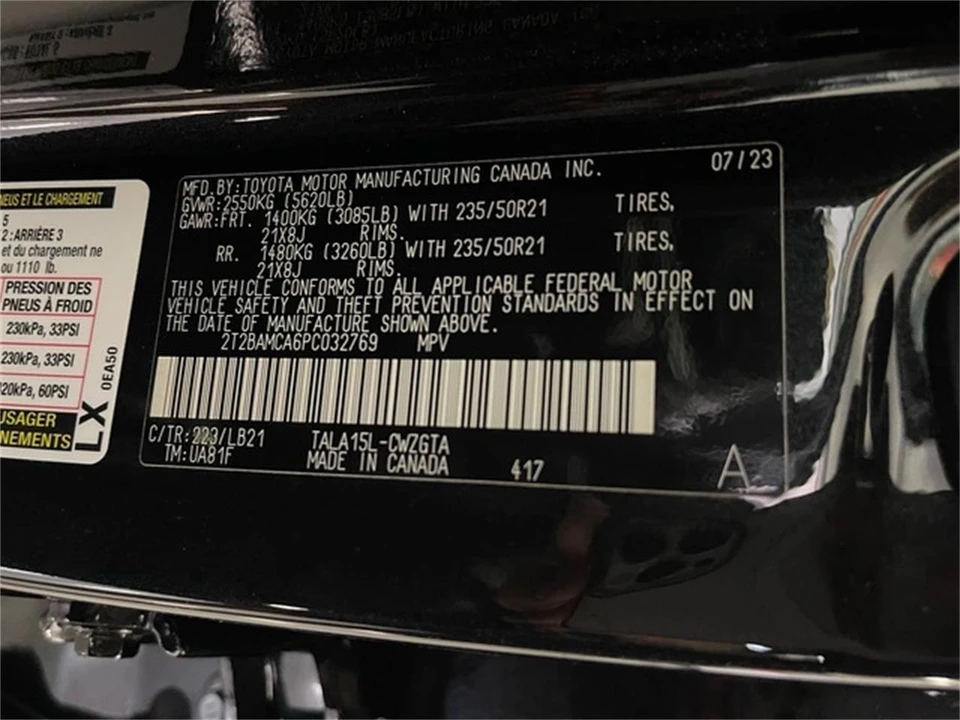 2023 Lexus RX 5th Gen - Image 19 of 31