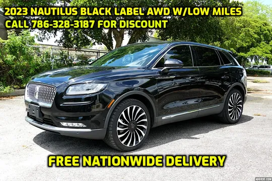 2023 Lincoln Nautilus Black Label