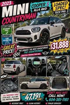 2023 MINI Countryman Cooper S ALL4