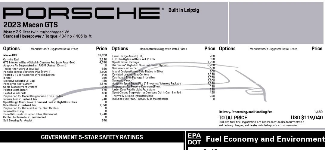 2023 Porsche Macan GTS - Image 5 of 5