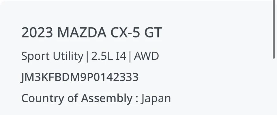 2023 Mazda CX-5 2nd Gen - Image 8 of 8