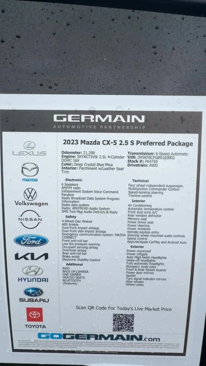 2023 Mazda CX-5 2nd Gen - Image 11 of 11