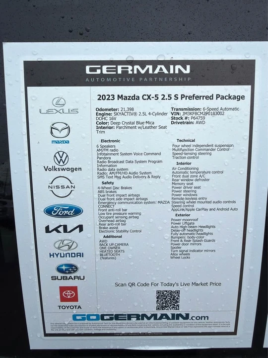 2023 Mazda CX-5 2nd Gen - Image 10 of 11