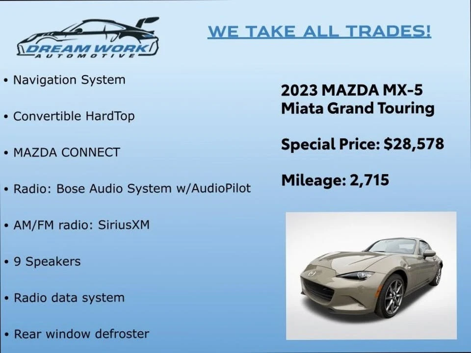 2023 Mazda ND MX-5 Miata - Image 2 of 18
