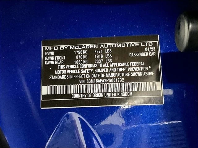 2023 McLaren Artura - Image 30 of 31
