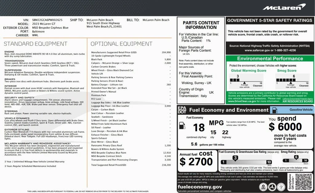 2023 McLaren GT - Image 21 of 21
