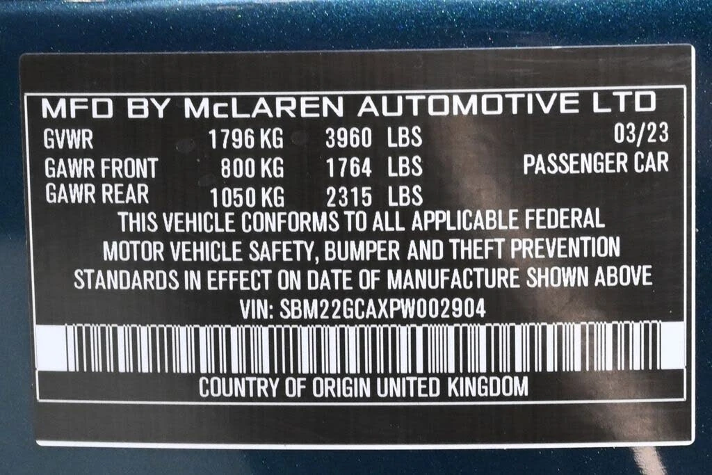 2023 McLaren GT - Image 26 of 26
