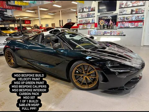 2023 McLaren 720S Performance Convertible 2D