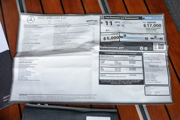 2023 Mercedes-Benz W463 G 63 AMG 2nd Gen - Image 8 of 8